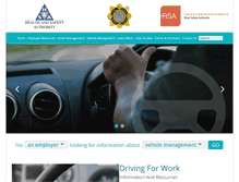Tablet Screenshot of drivingforwork.ie
